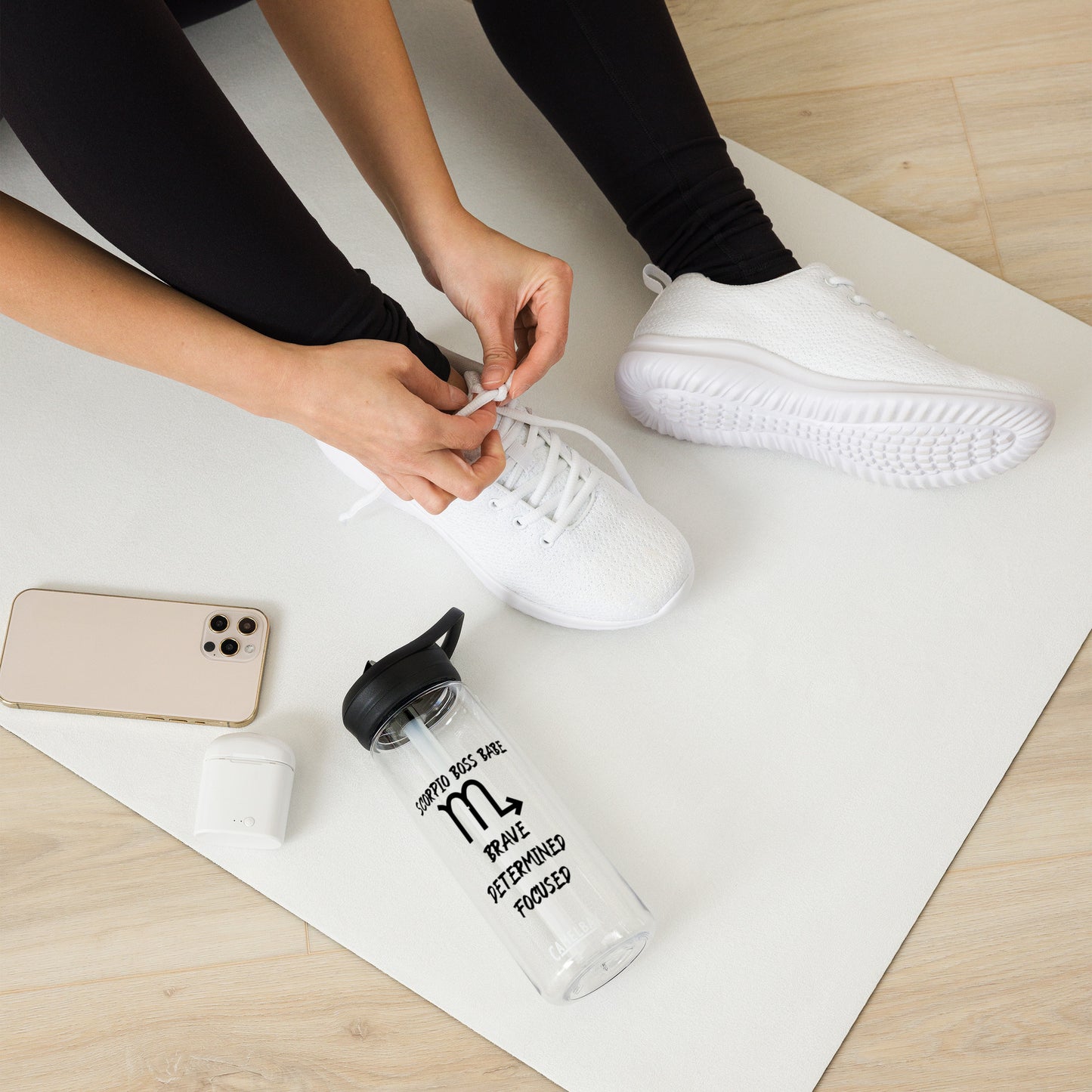 “Scorpio Boss Babe” Sports Water Bottle