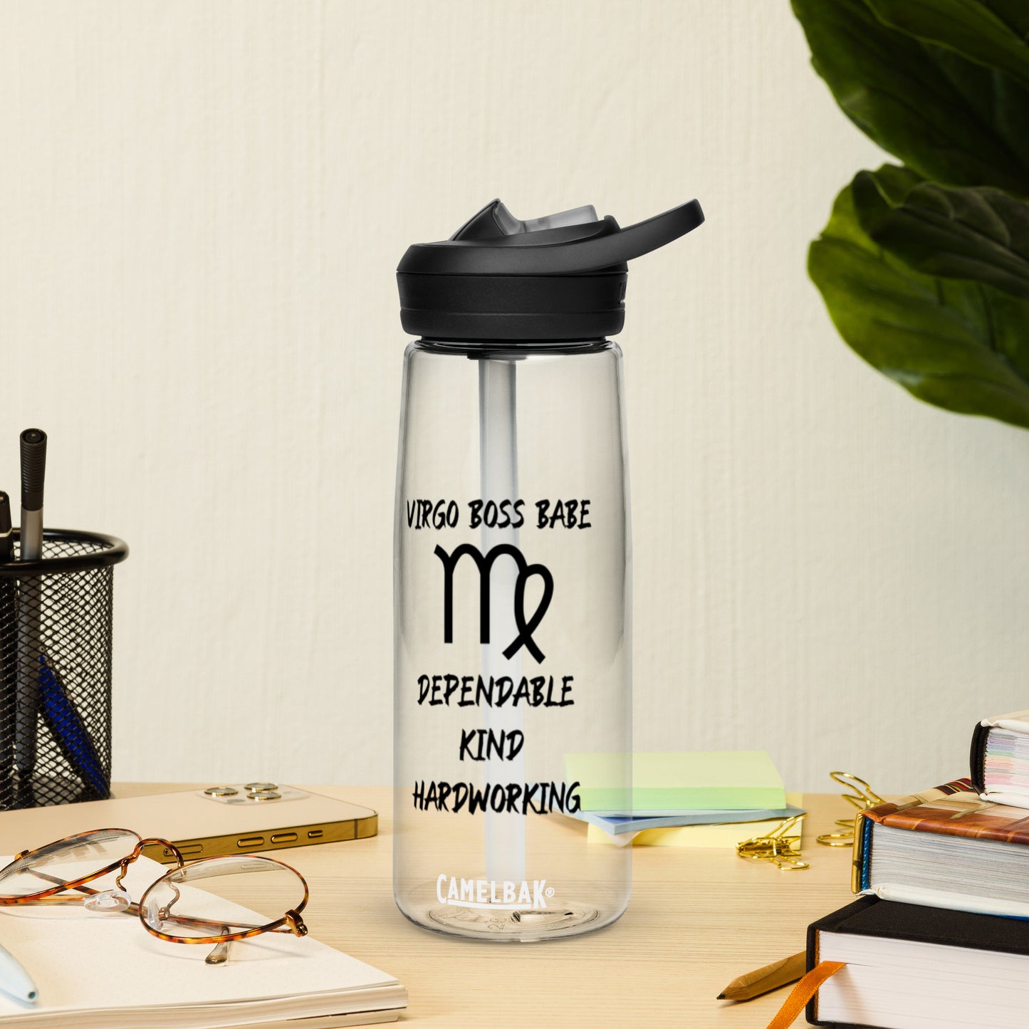 “Virgo Boss Babe” Sports Water Bottle