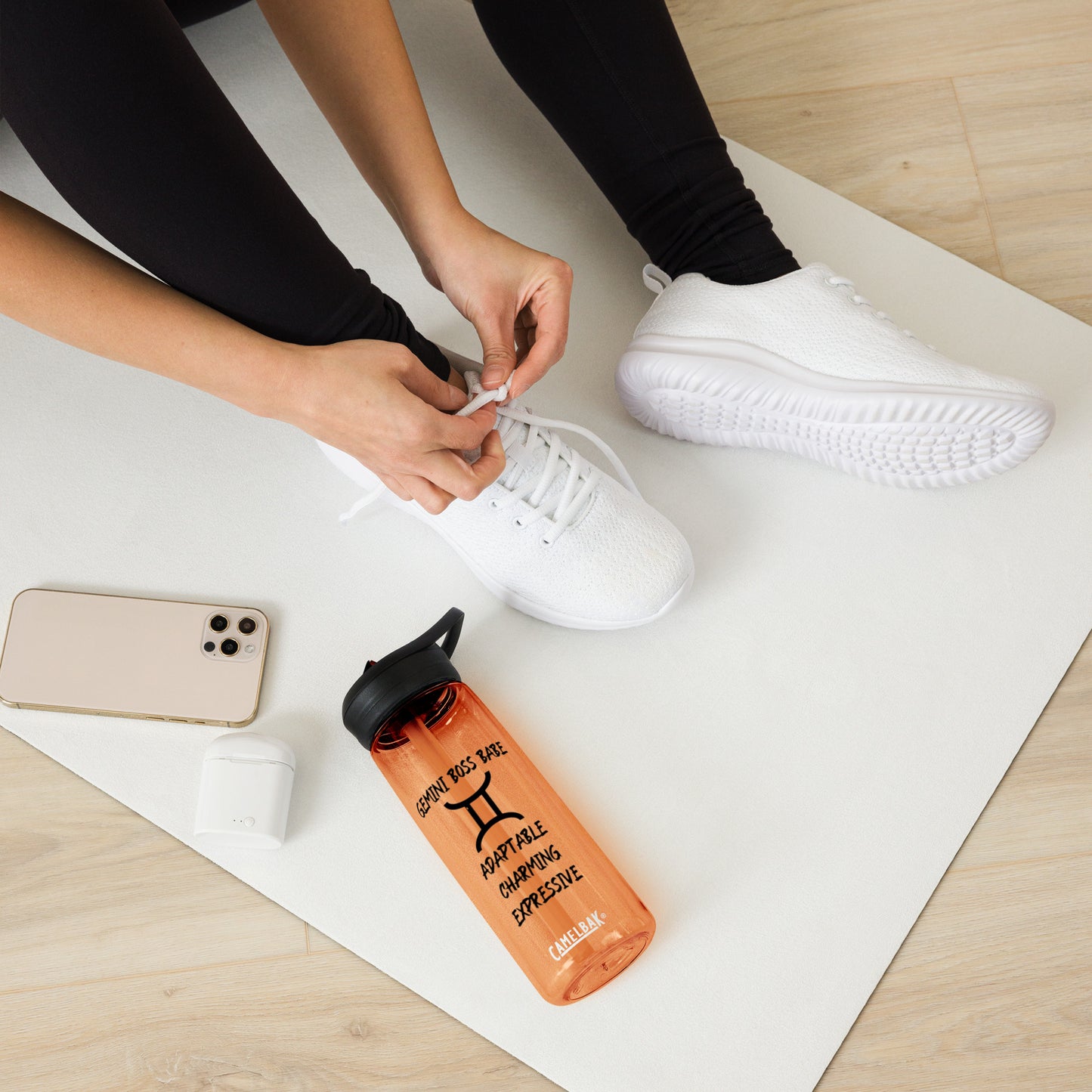 “Gemini Boss Babe” Sports Water Bottle