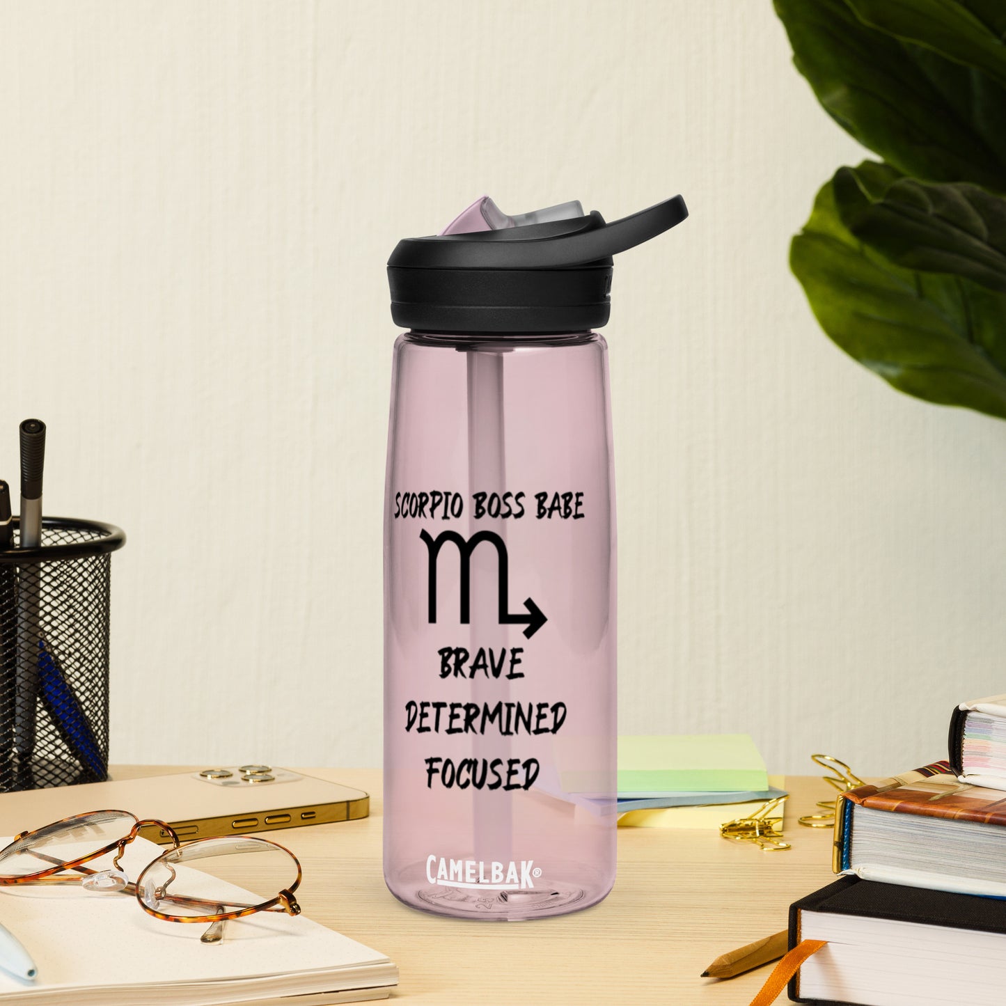 “Scorpio Boss Babe” Sports Water Bottle