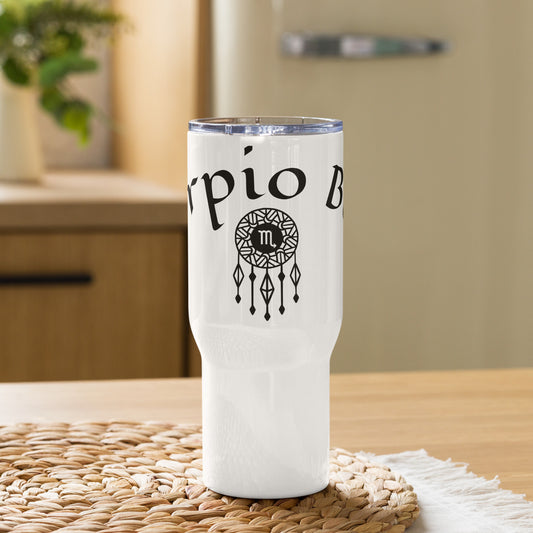 “Scorpio Babe” Travel Mug With A Handle