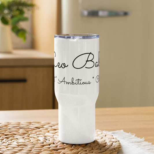 “Leo Babe” Travel Mug With A Handle
