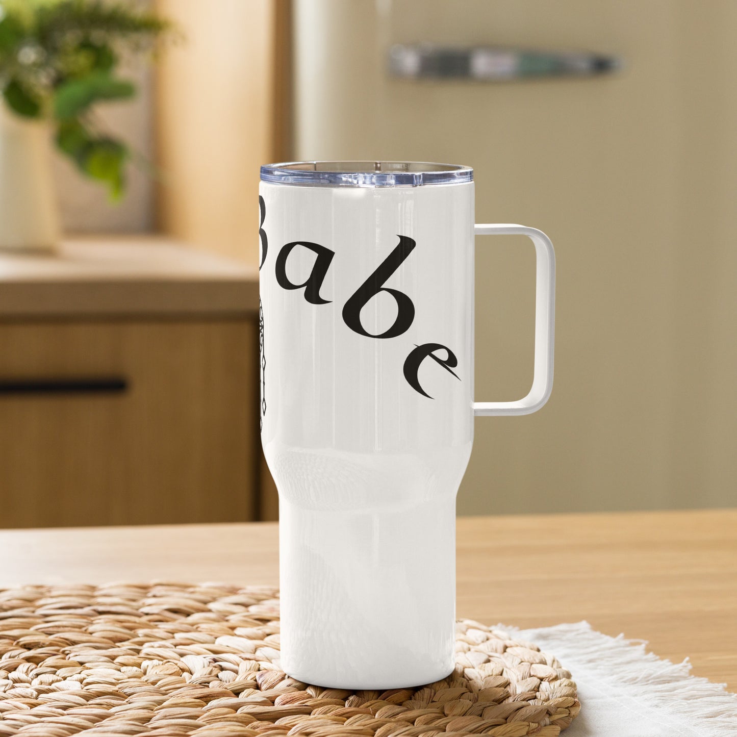 “Leo Babe” Travel Mug With A Handle