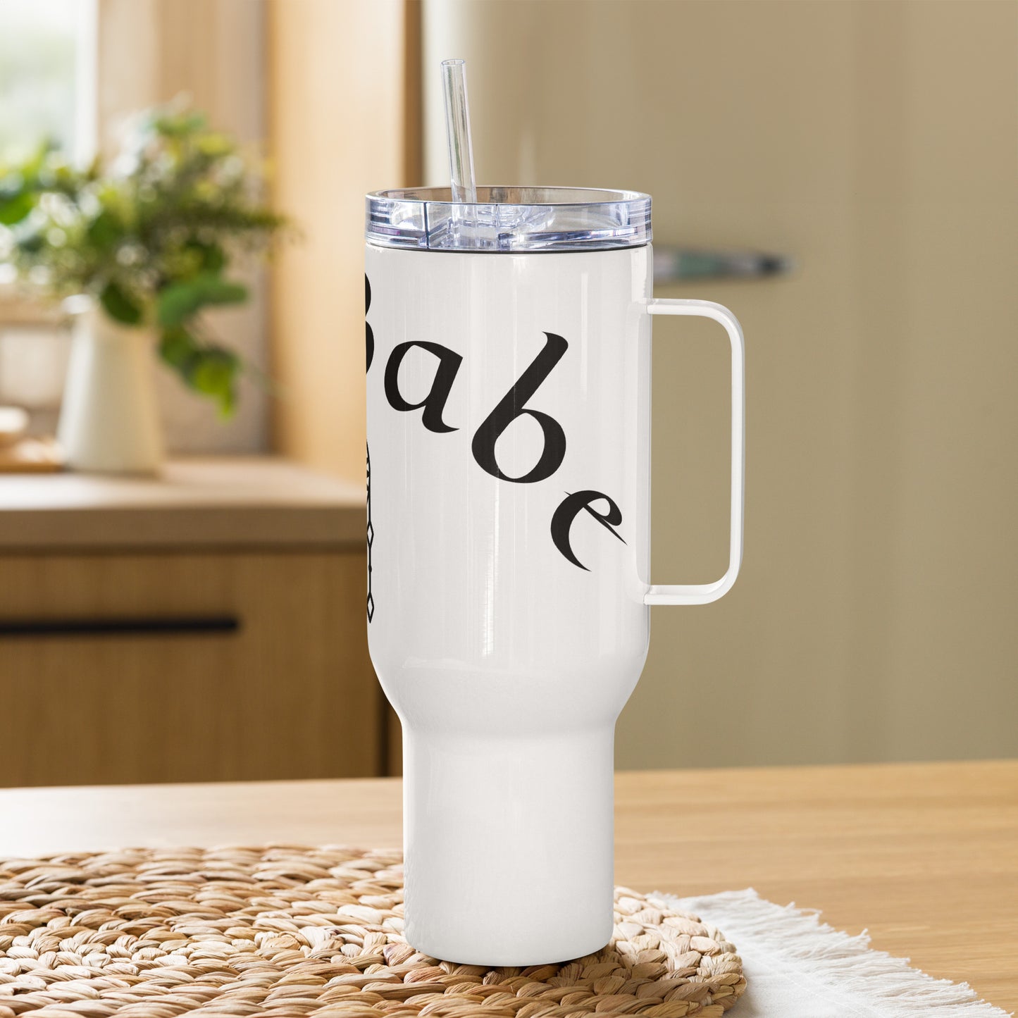 “Leo Babe” Travel Mug With A Handle