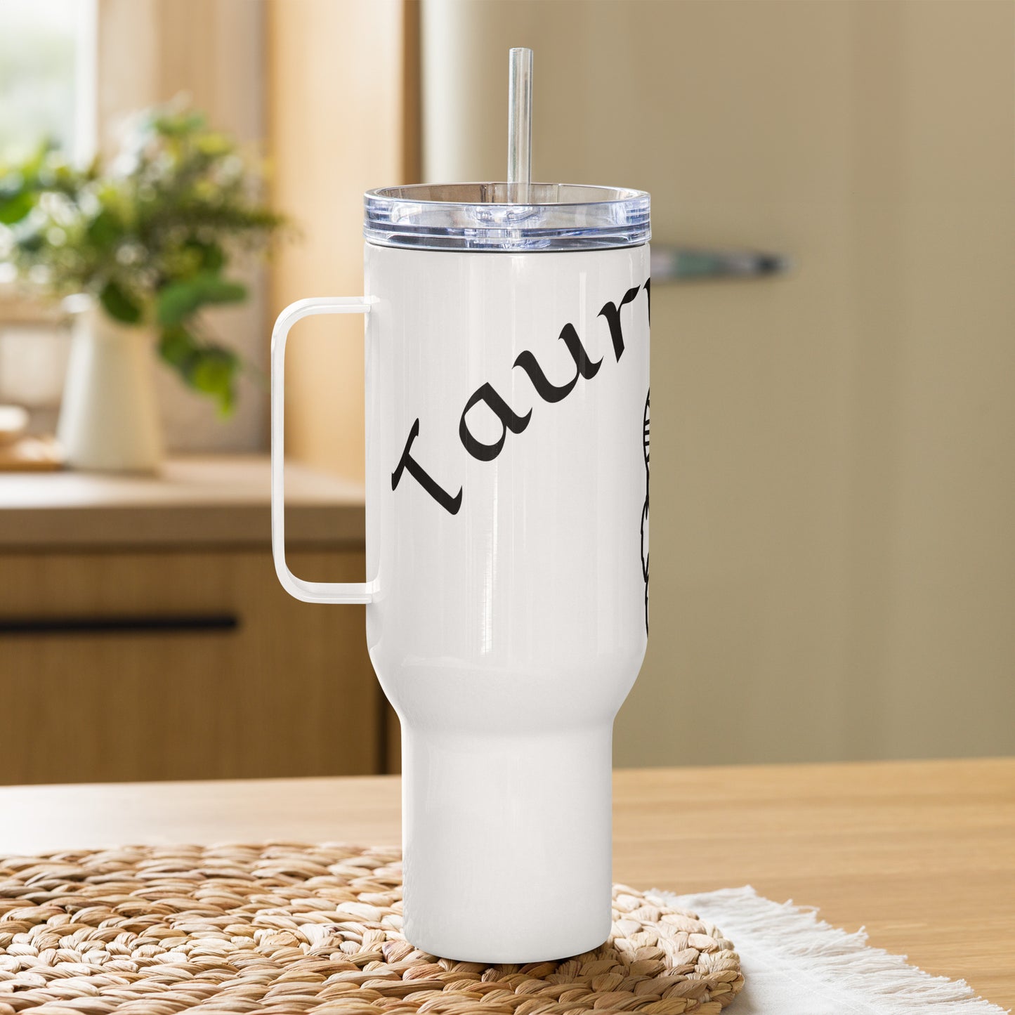 “Taurus Babe” Travel Mug With A Handle