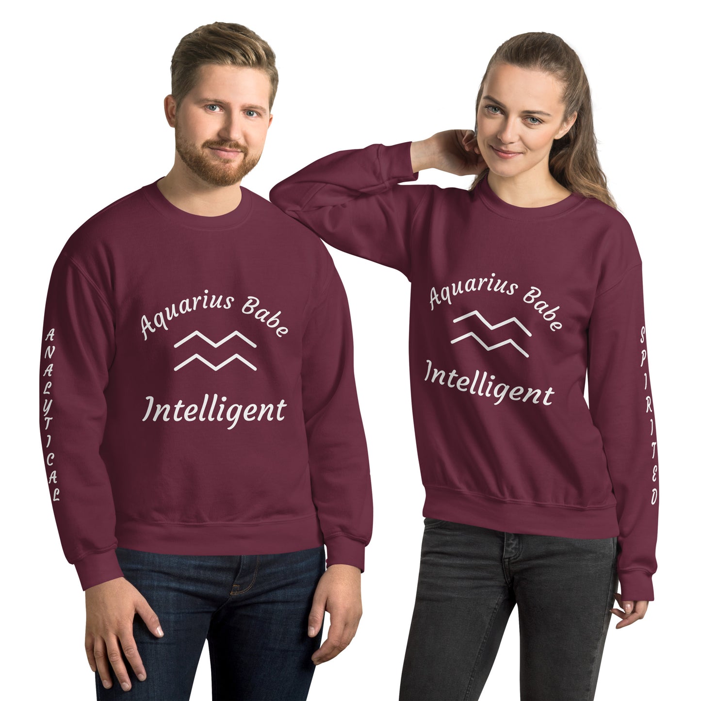 “Aquarius Babe” Unisex Sweatshirt