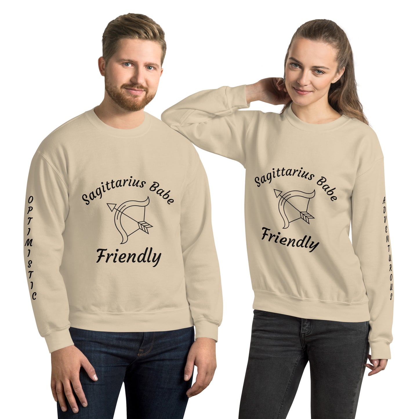 “Sagittarius Babe” Unisex Sweatshirt