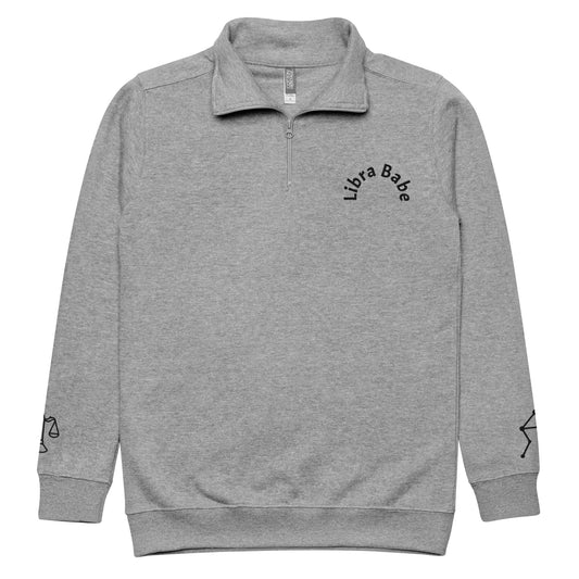 “Libra Babe” Unisex Fleece Pullover