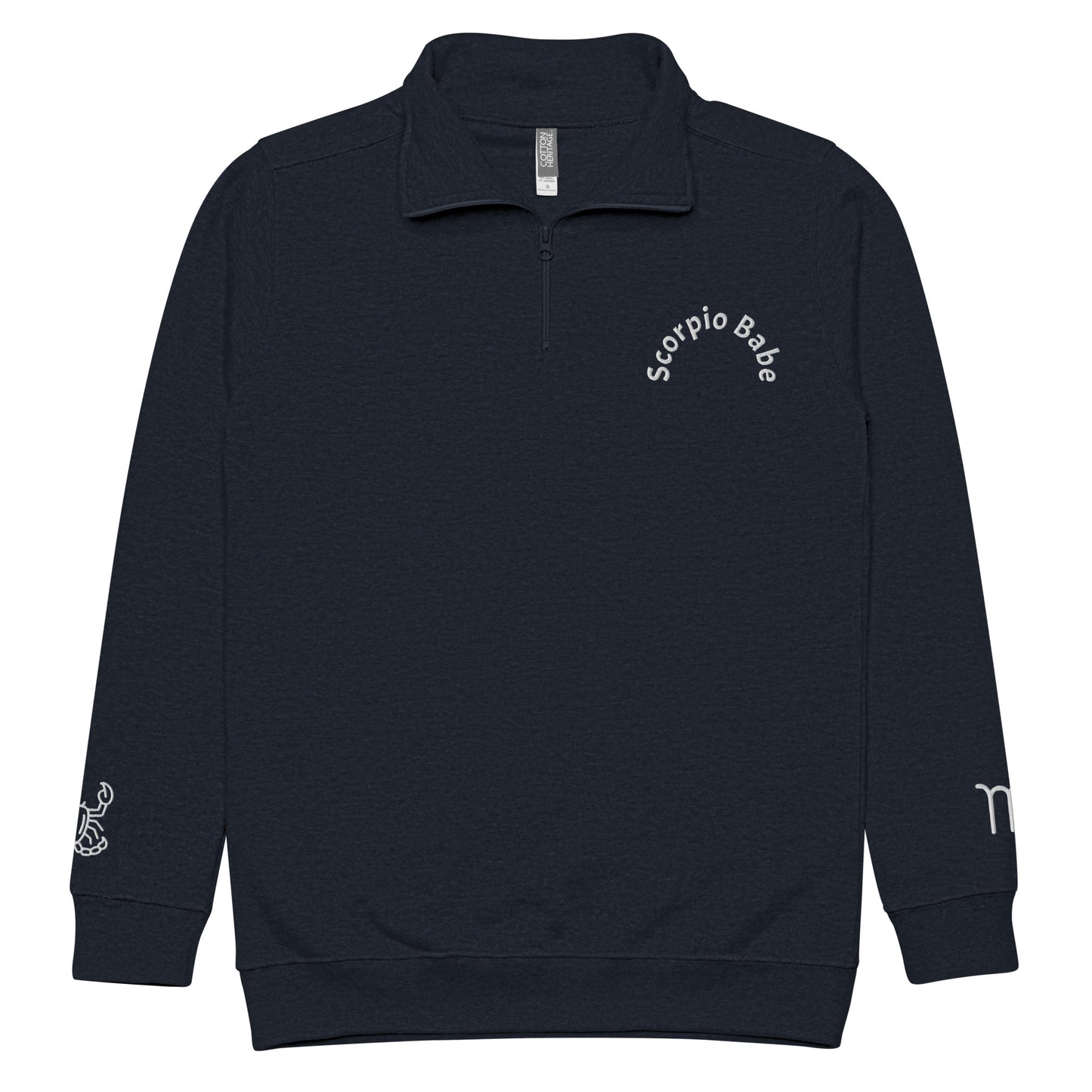 “Scorpio Babe” Unisex Fleece Pullover