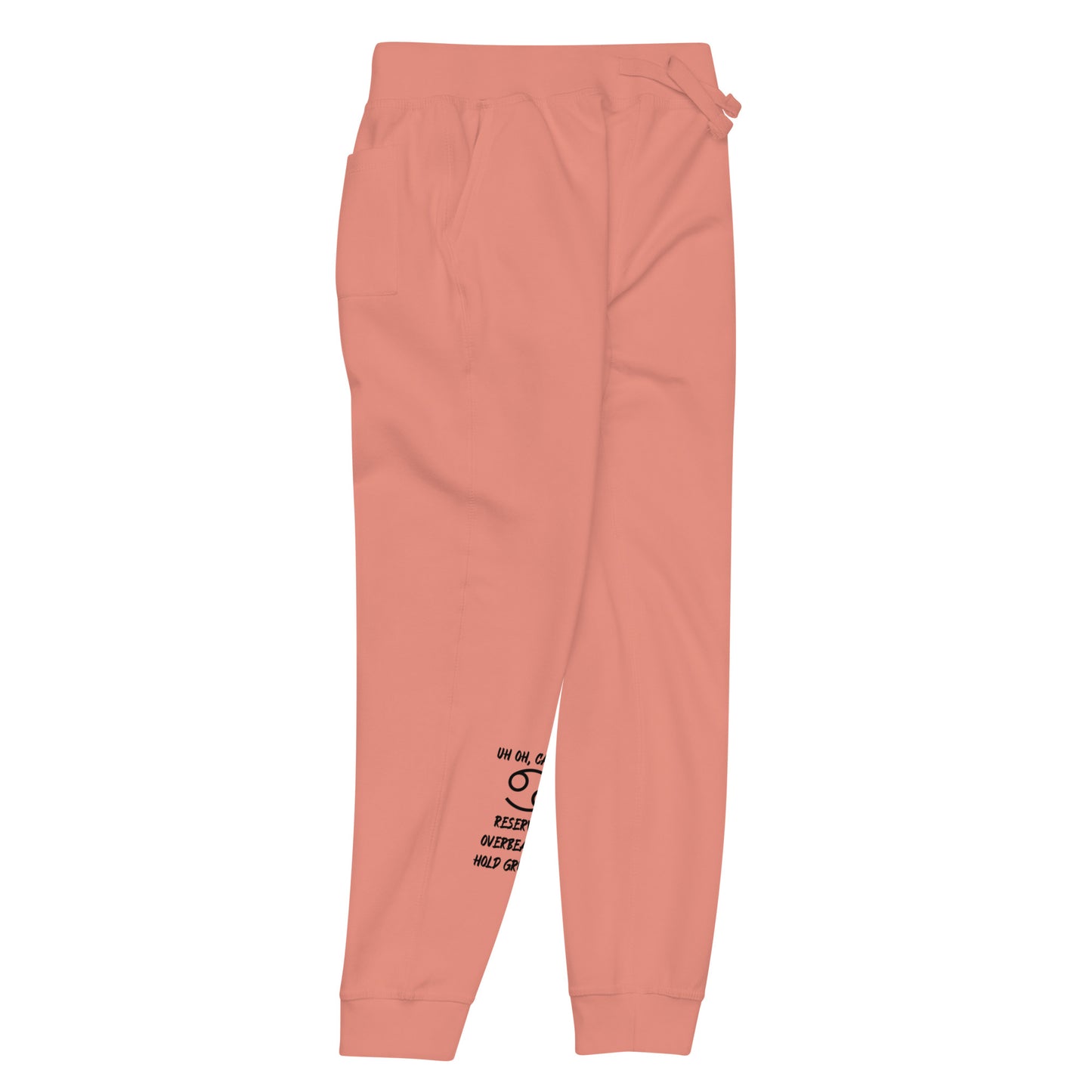 “Uh Oh, Cancer” Unisex Fleece Sweatpants