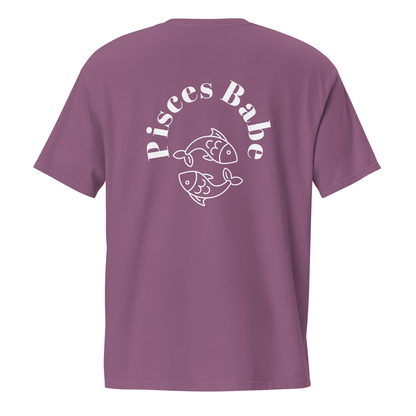 “Pisces Babe” Unisex Garment-Dyed Pocket T-Shirt