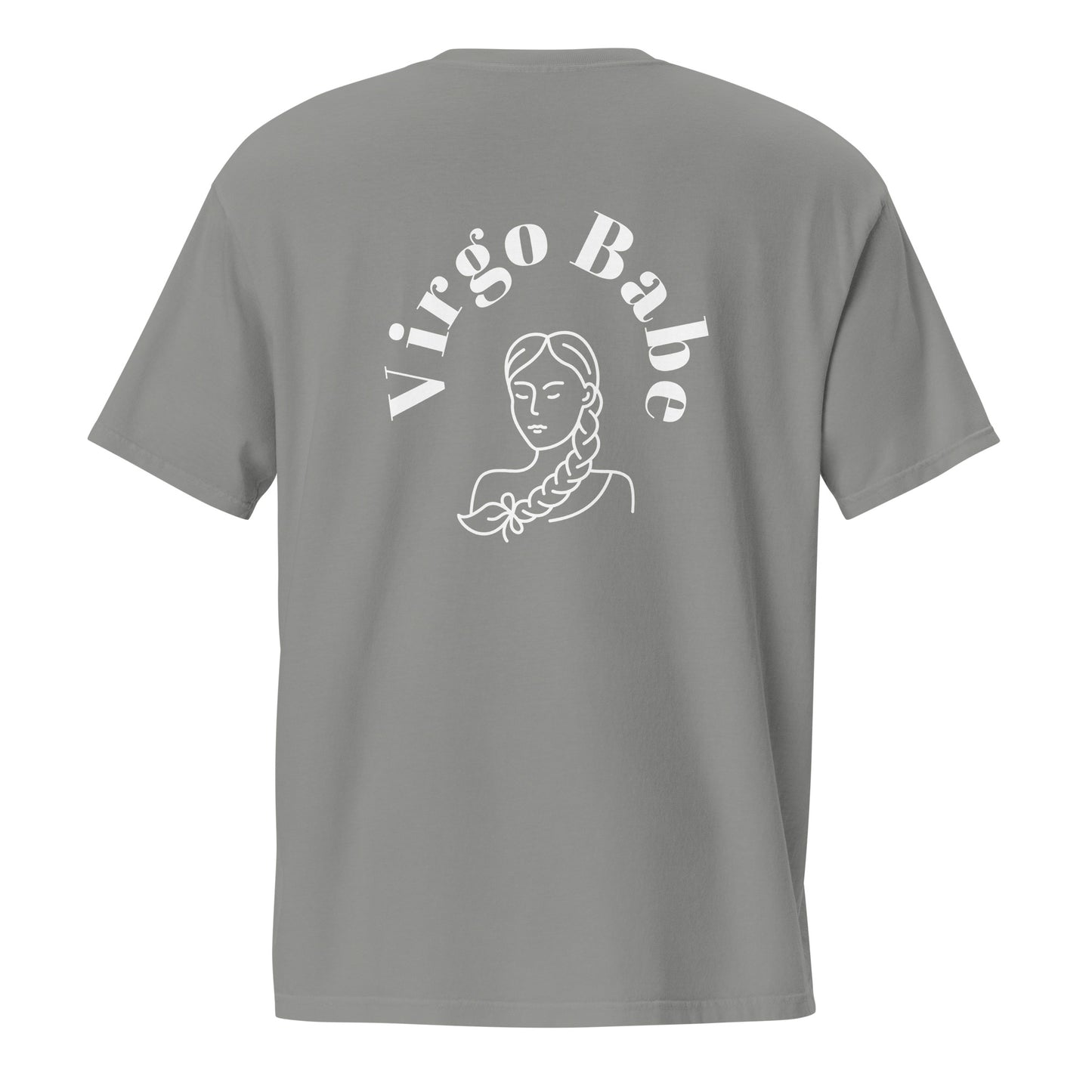 “Virgo Babe” Unisex Garment-Dyed Pocket T-Shirt