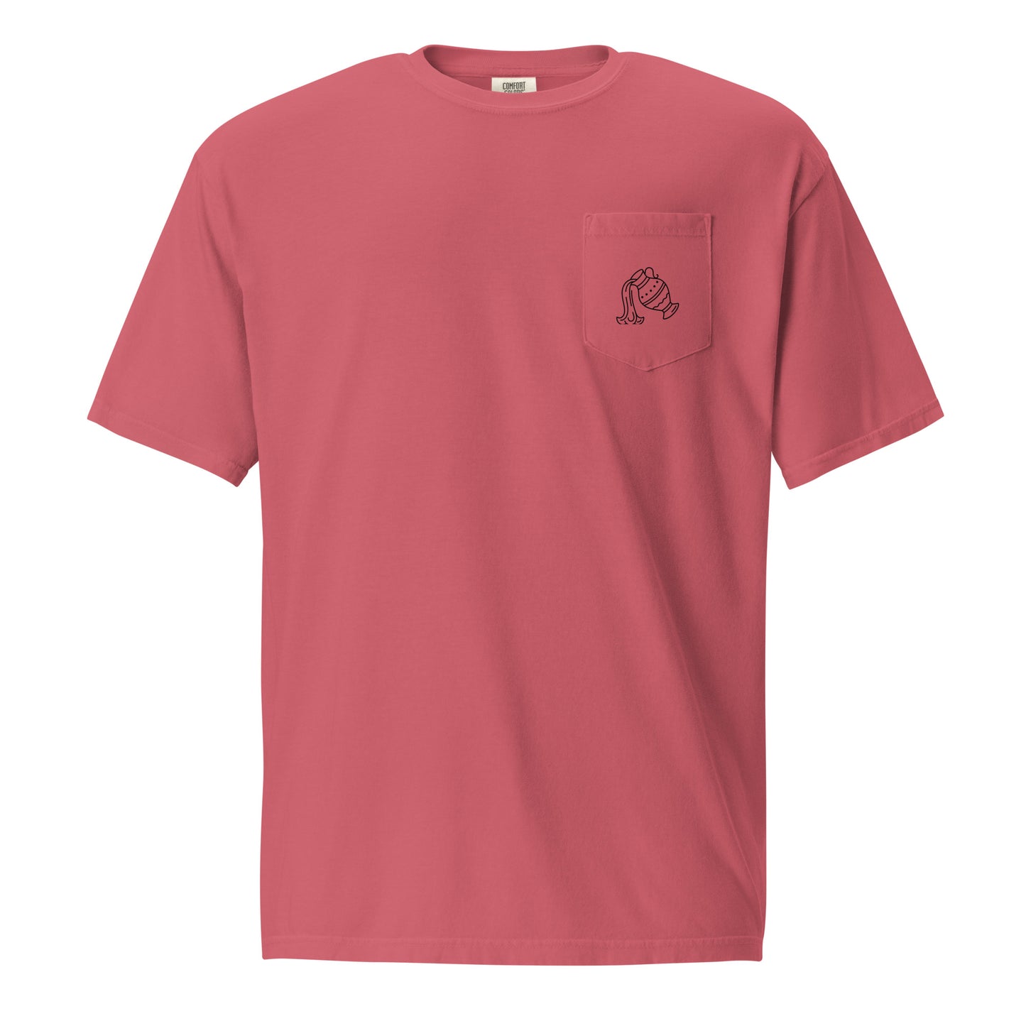 “Aquarius Babe” Unisex Garment-Dyed Pocket T-Shirt