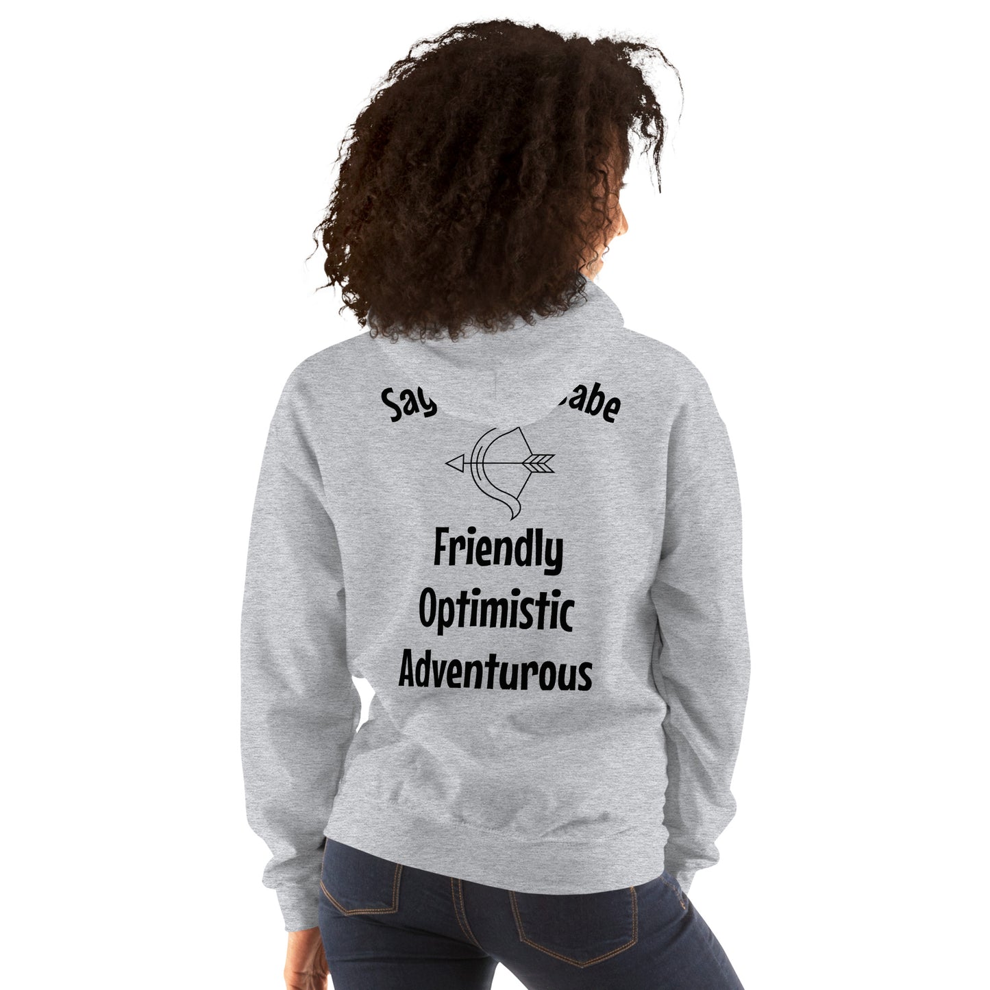 “Sagittarius Babe” Unisex Hoodie