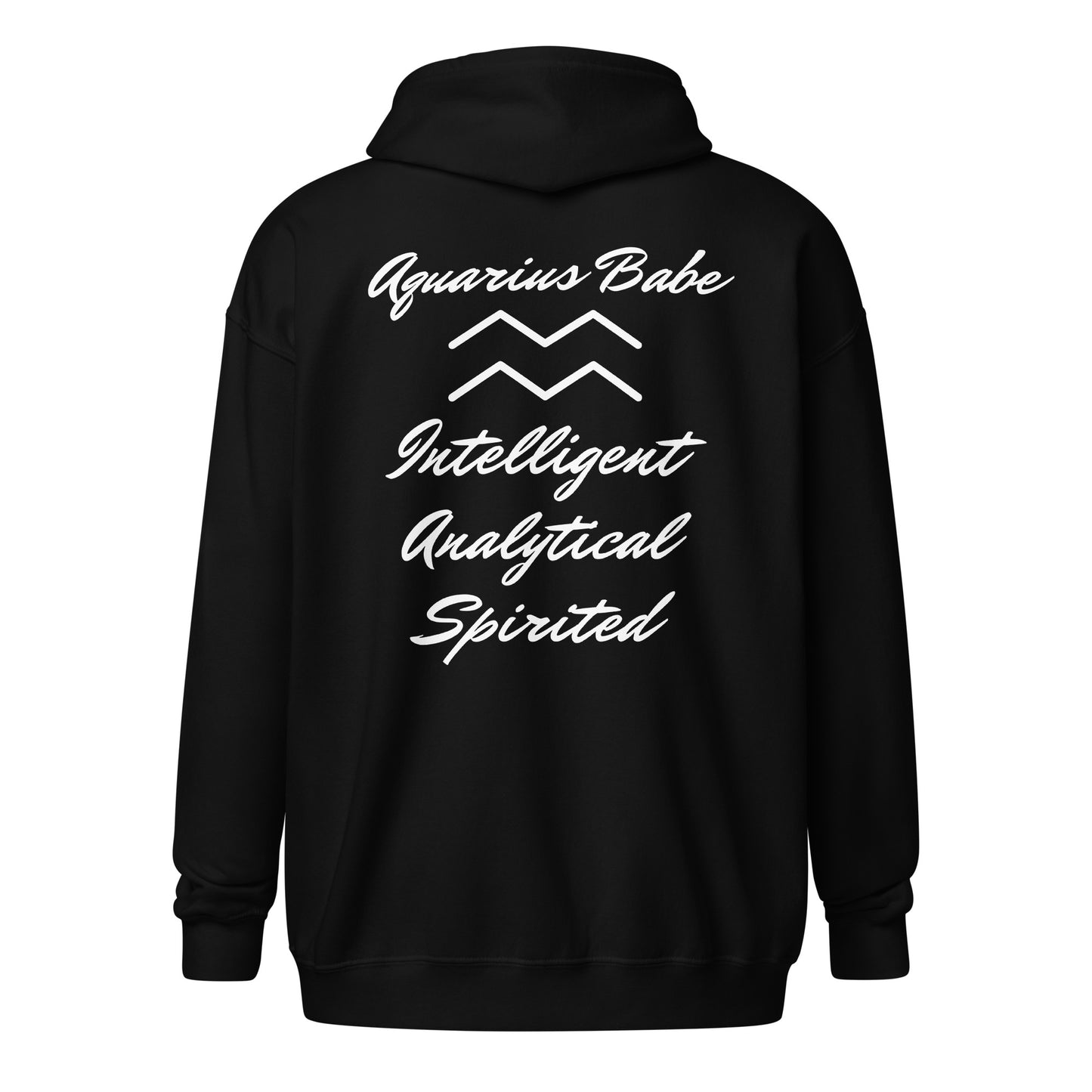 “Aquarius Babe” Unisex Zip Hoodie