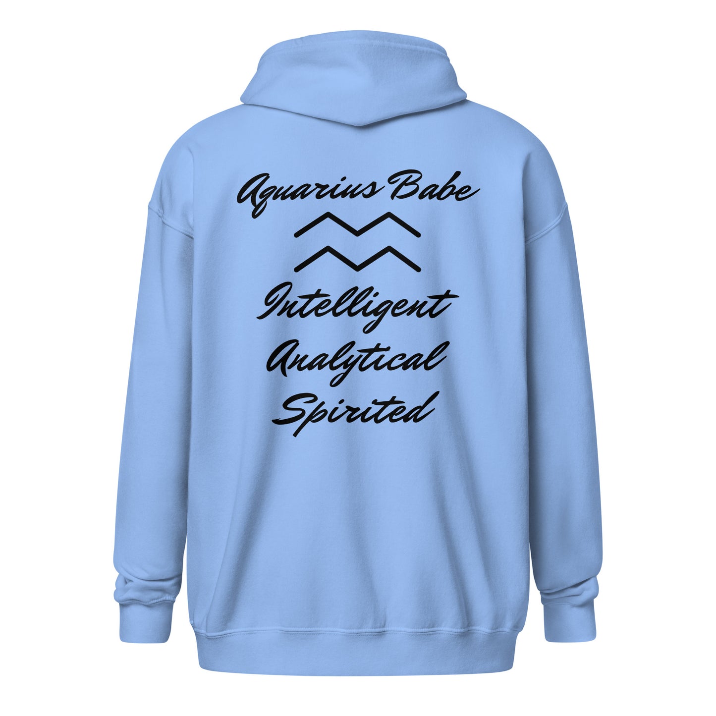 “Aquarius Babe” Unisex Zip Hoodie