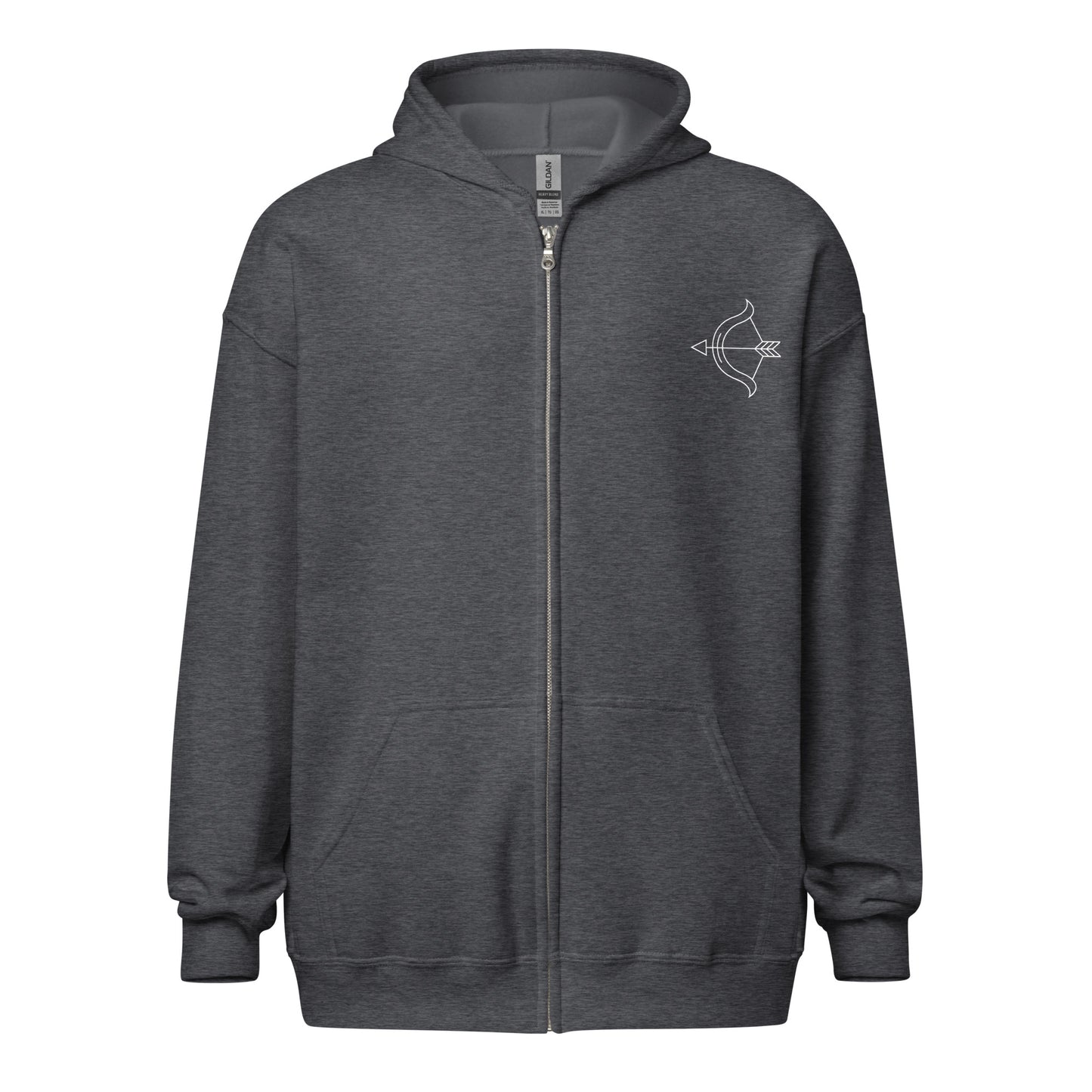 “Sagittarius Babe” Unisex Zip Hoodie