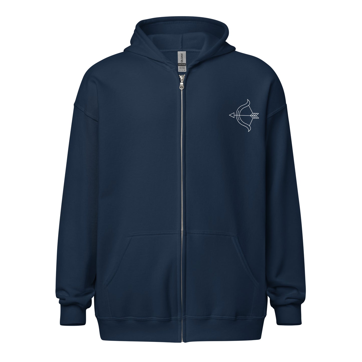 “Sagittarius Babe” Unisex Zip Hoodie
