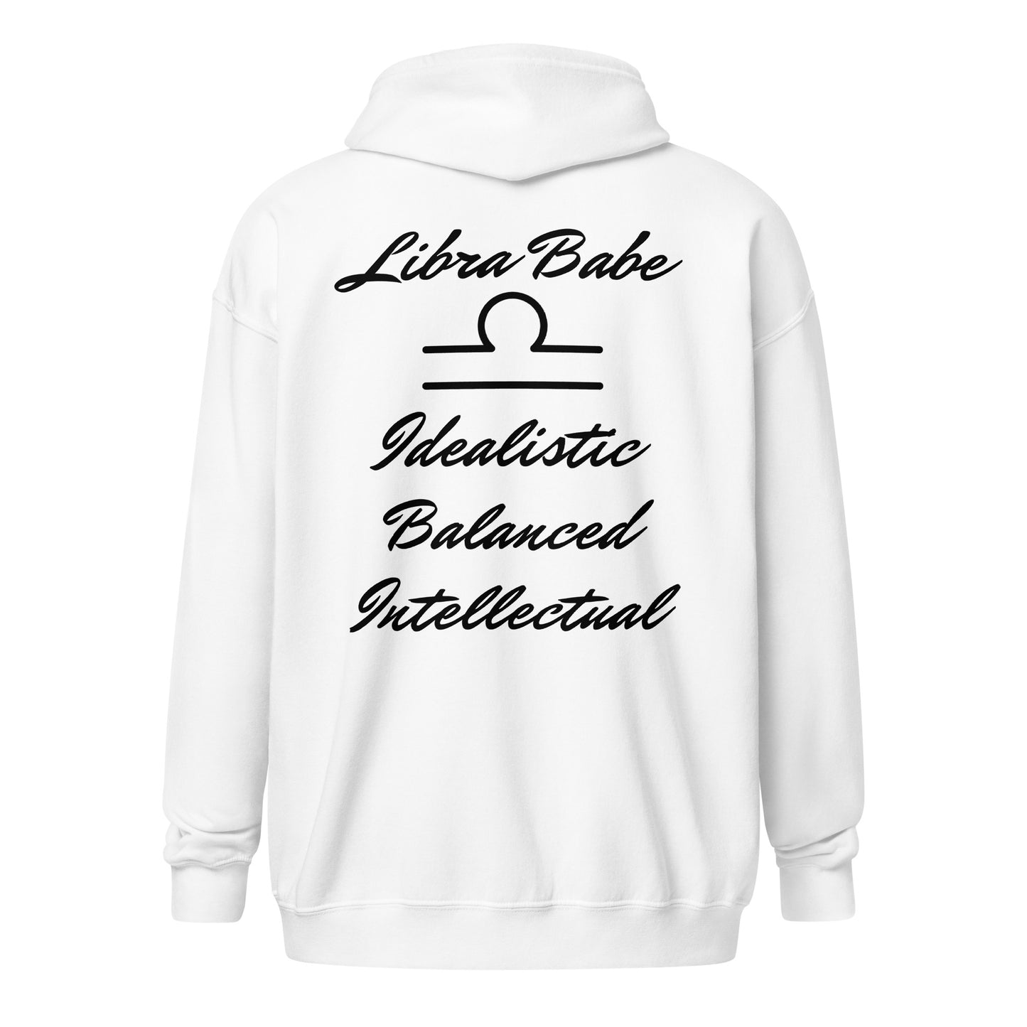 “Libra Babe” Unisex Zip Hoodie