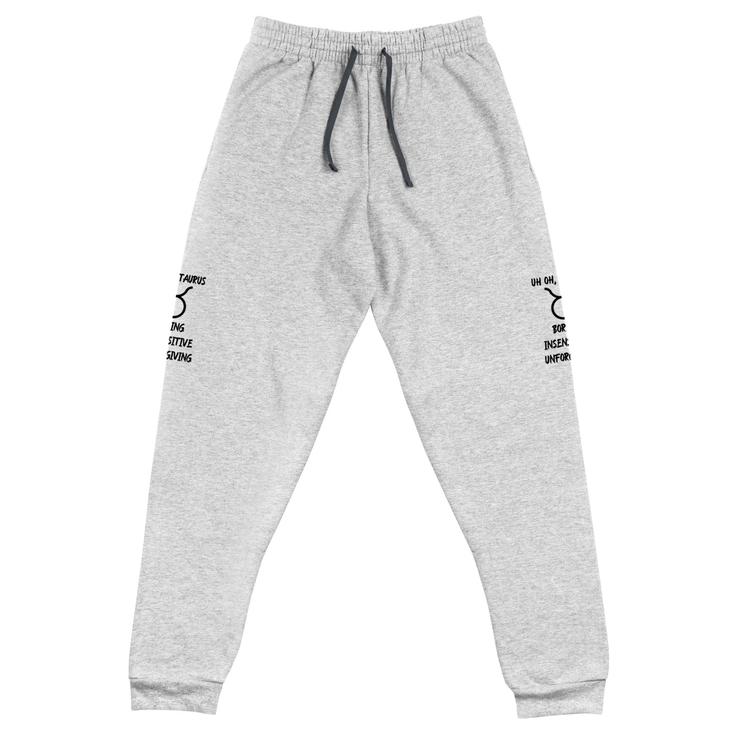 “Uh Oh, Taurus” Unisex Joggers