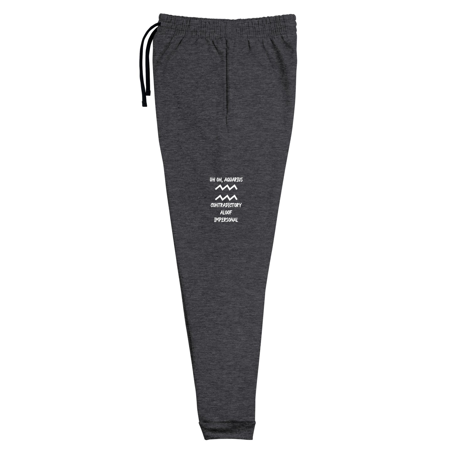 “Uh Oh, Aquarius” Unisex Joggers