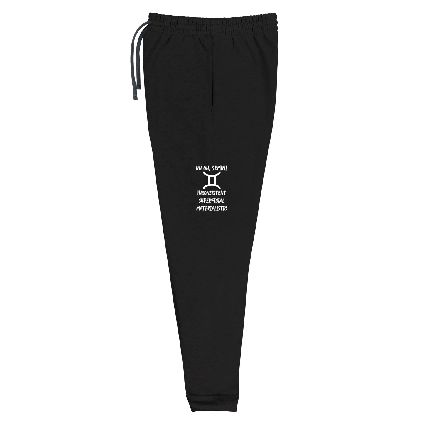 “Uh Oh, Gemini” Unisex Joggers