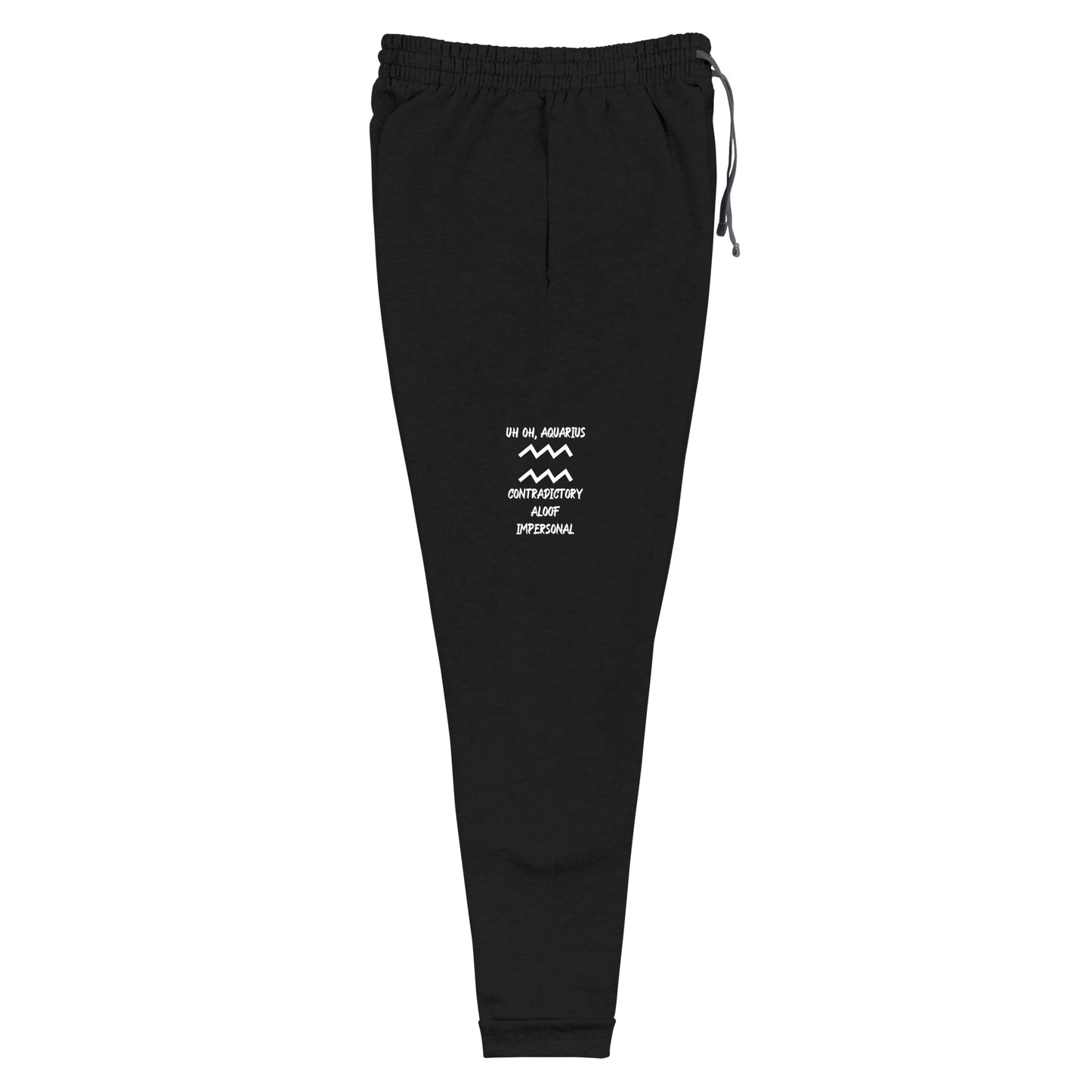 “Uh Oh, Aquarius” Unisex Joggers