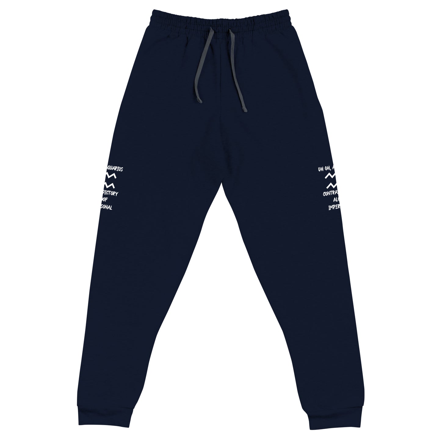 “Uh Oh, Aquarius” Unisex Joggers