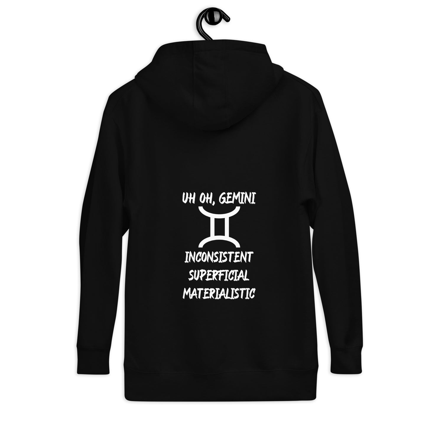“Uh Oh, Gemini” Unisex Hoodie