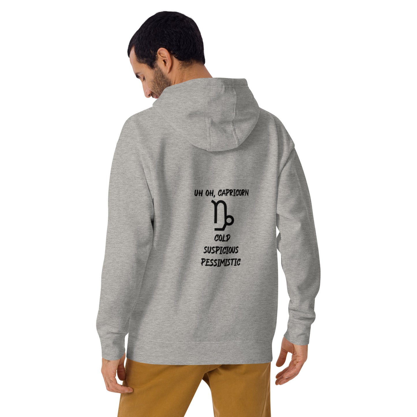“Uh Oh, Capricorn” Unisex Hoodie