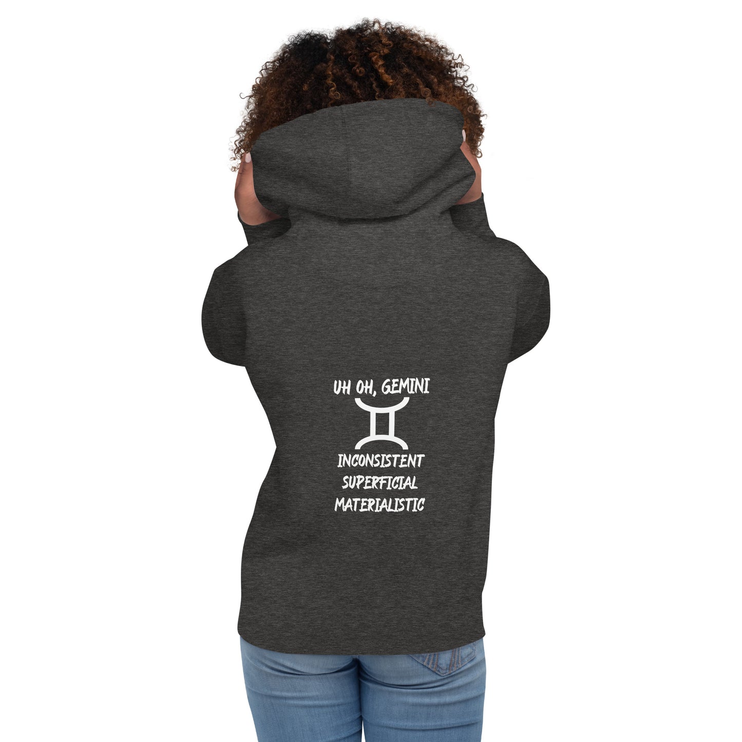 “Uh Oh, Gemini” Unisex Hoodie