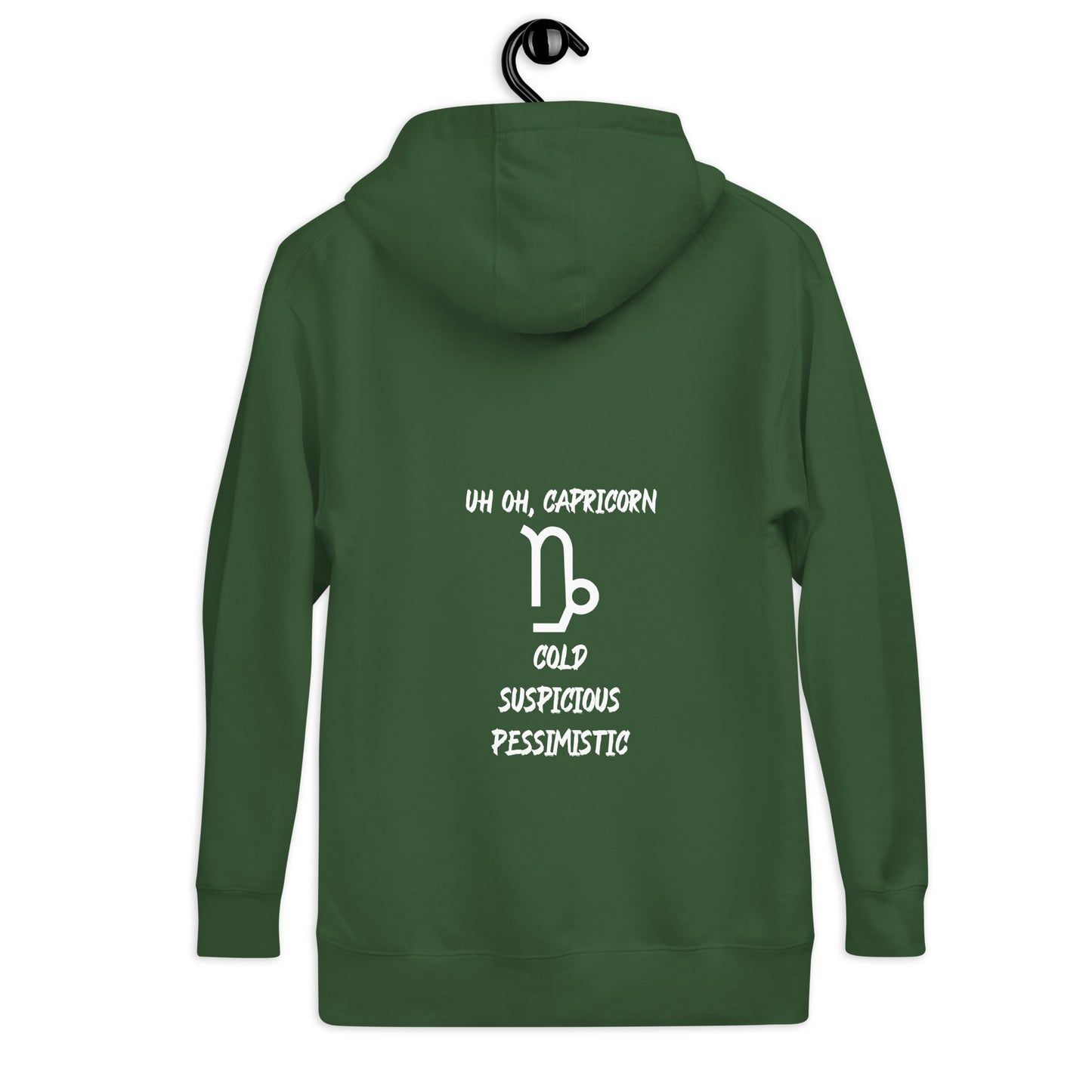 “Uh Oh, Capricorn” Unisex Hoodie