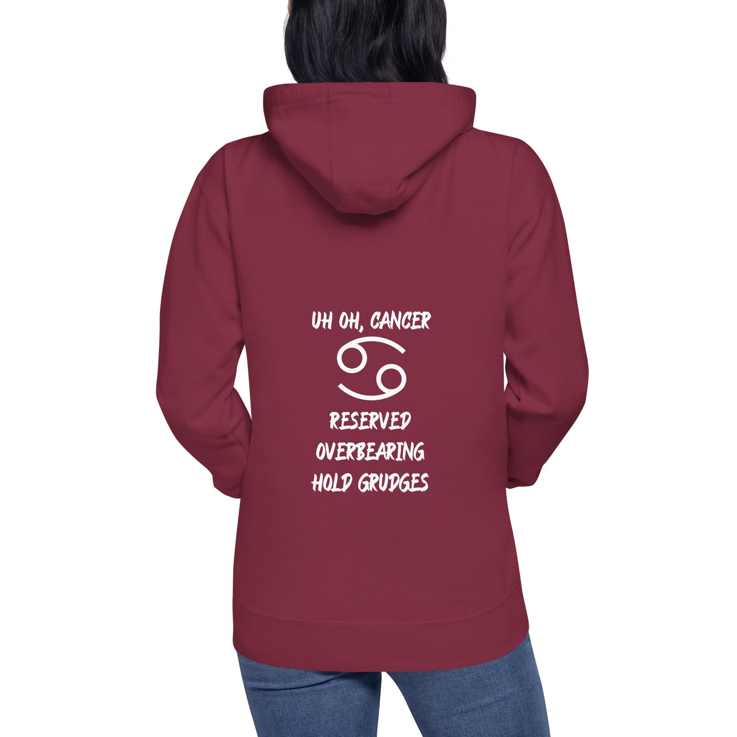 “Uh Oh, Cancer” Unisex Hoodie