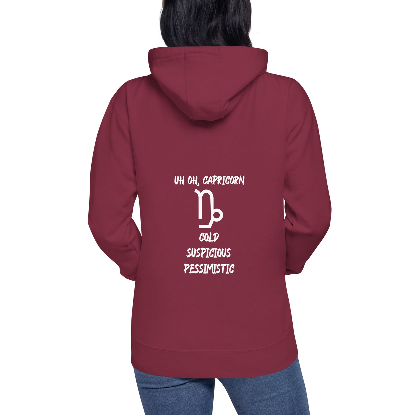 “Uh Oh, Capricorn” Unisex Hoodie