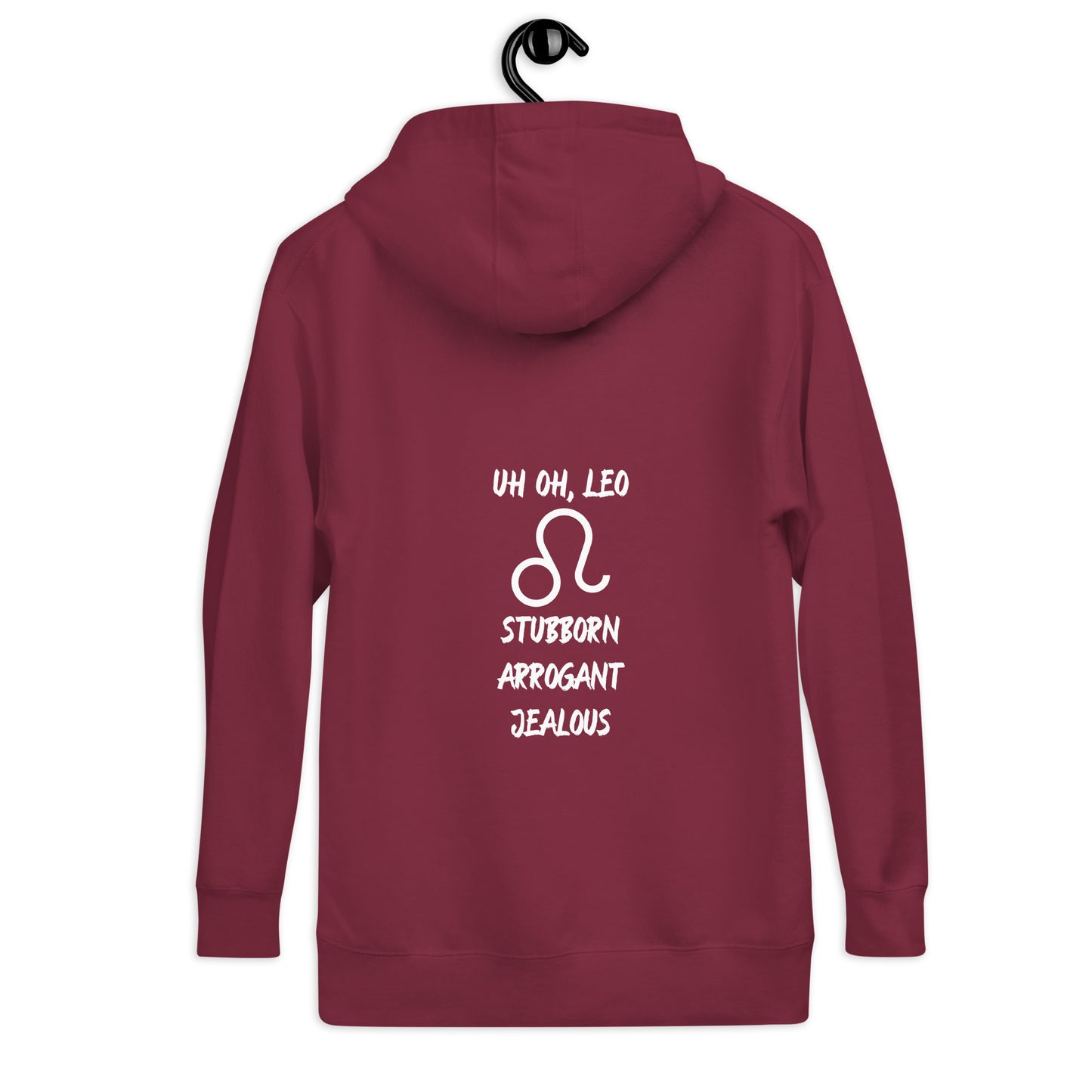 “Uh Oh, Leo” Unisex Hoodie