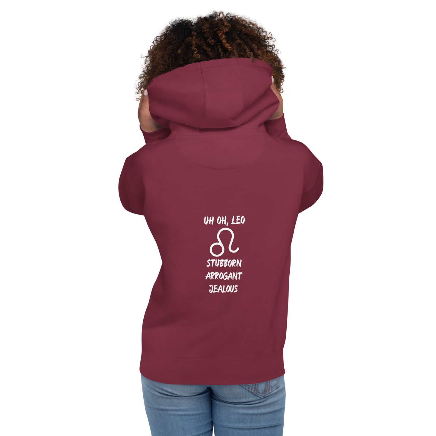“Uh Oh, Leo” Unisex Hoodie