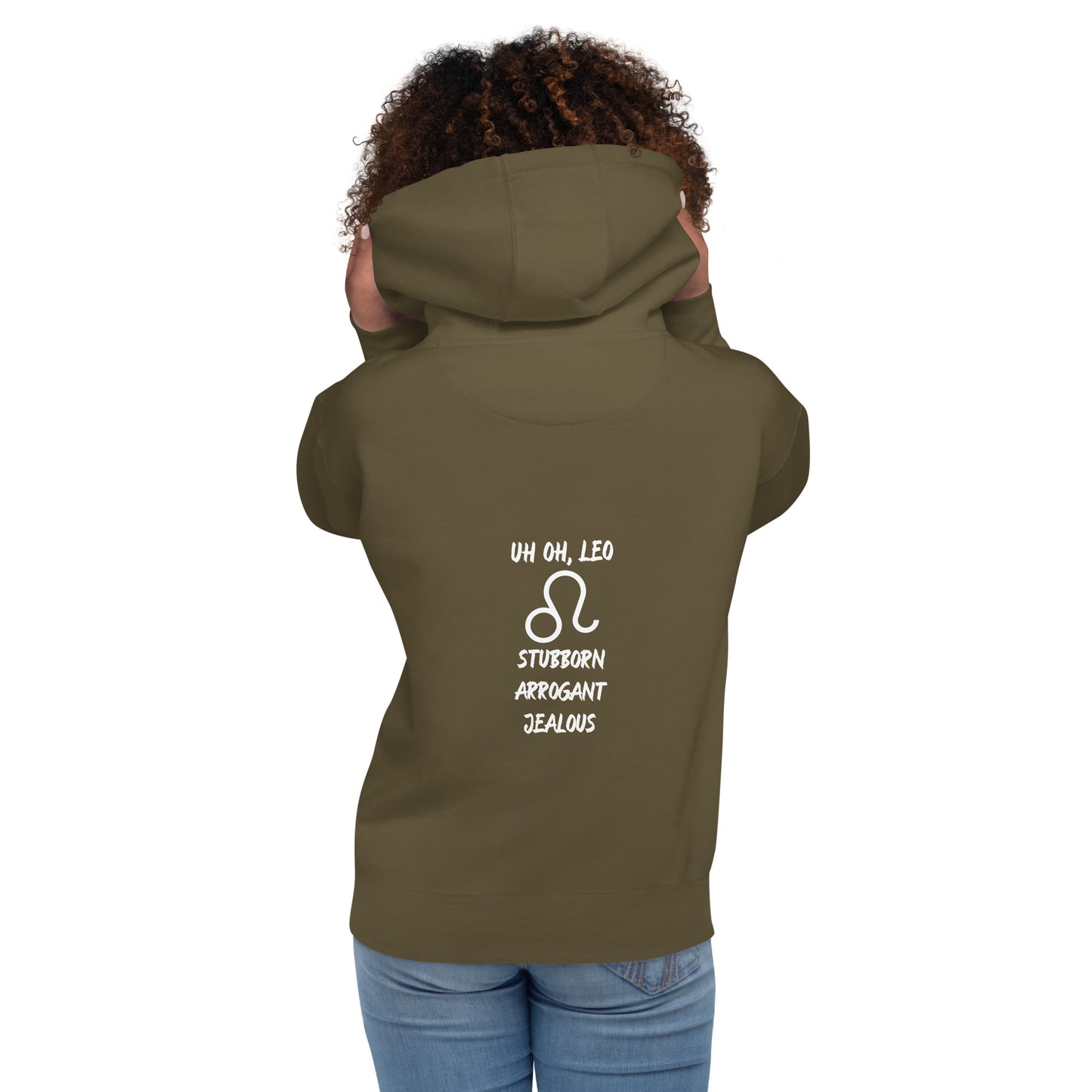 “Uh Oh, Leo” Unisex Hoodie