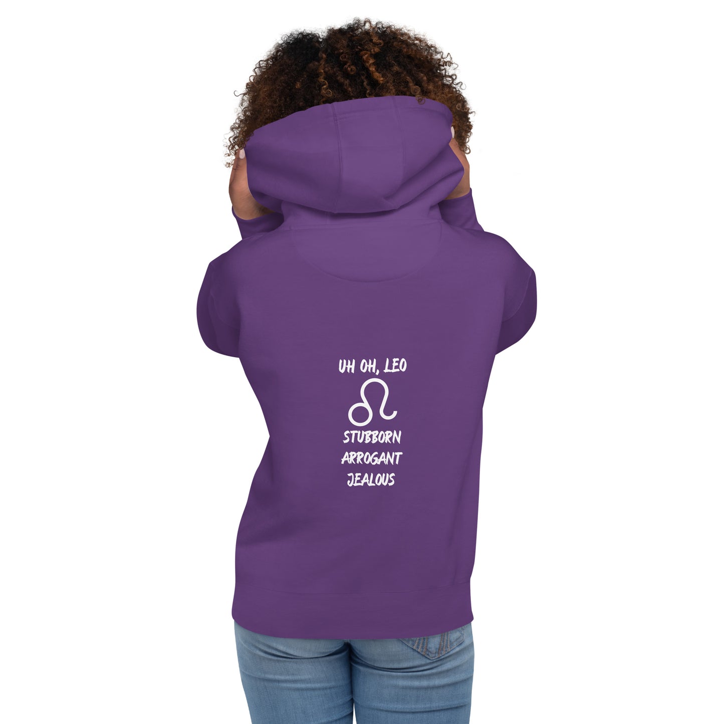 “Uh Oh, Leo” Unisex Hoodie
