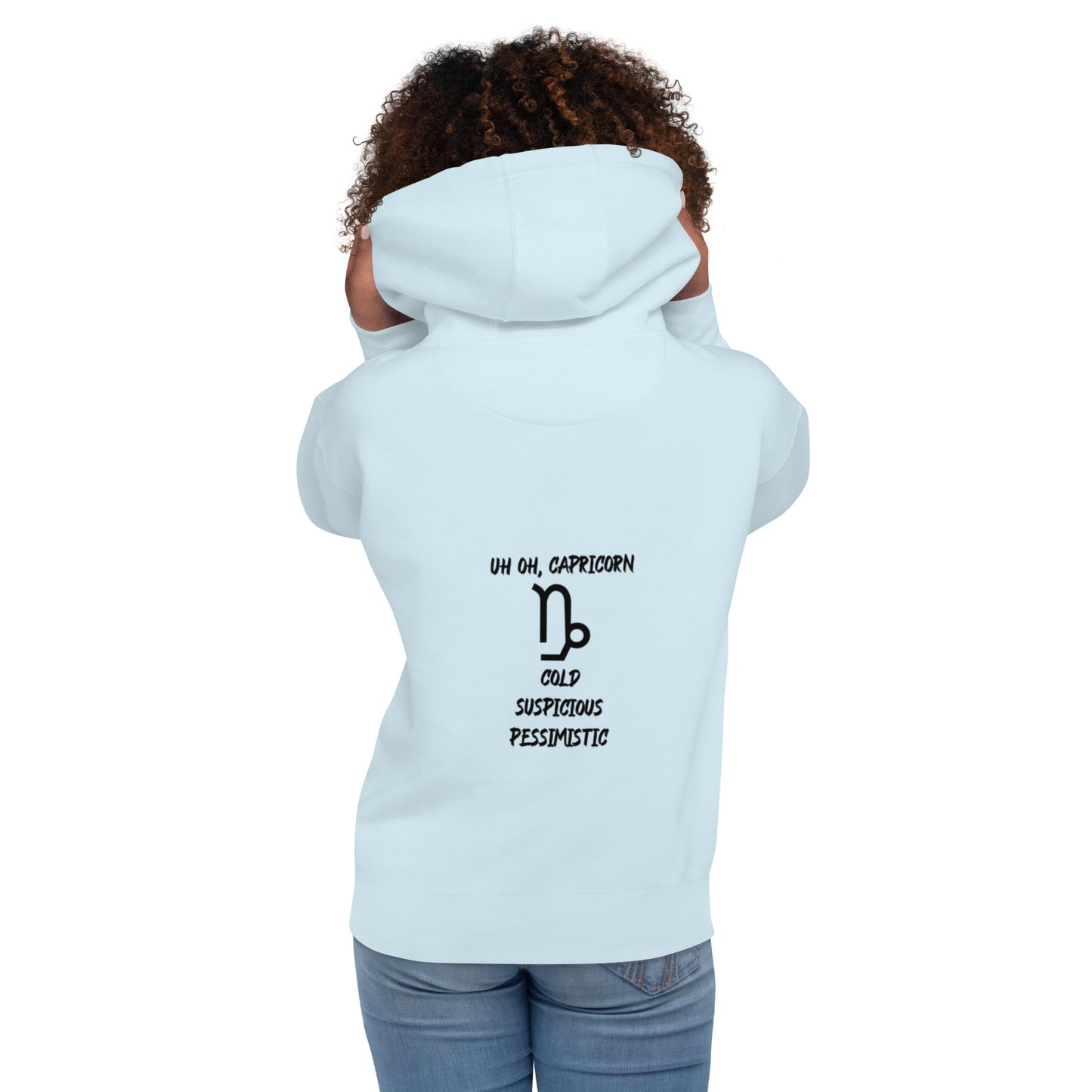 “Uh Oh, Capricorn” Unisex Hoodie