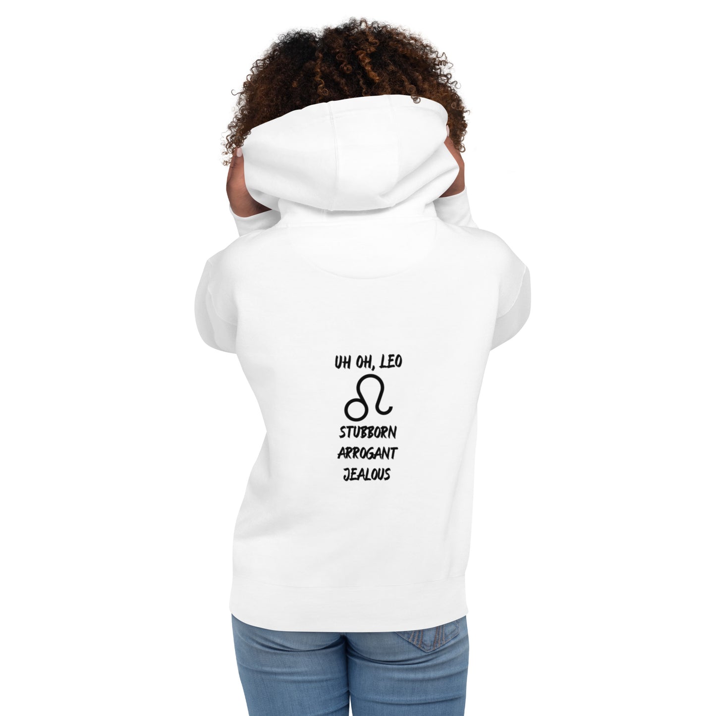 “Uh Oh, Leo” Unisex Hoodie
