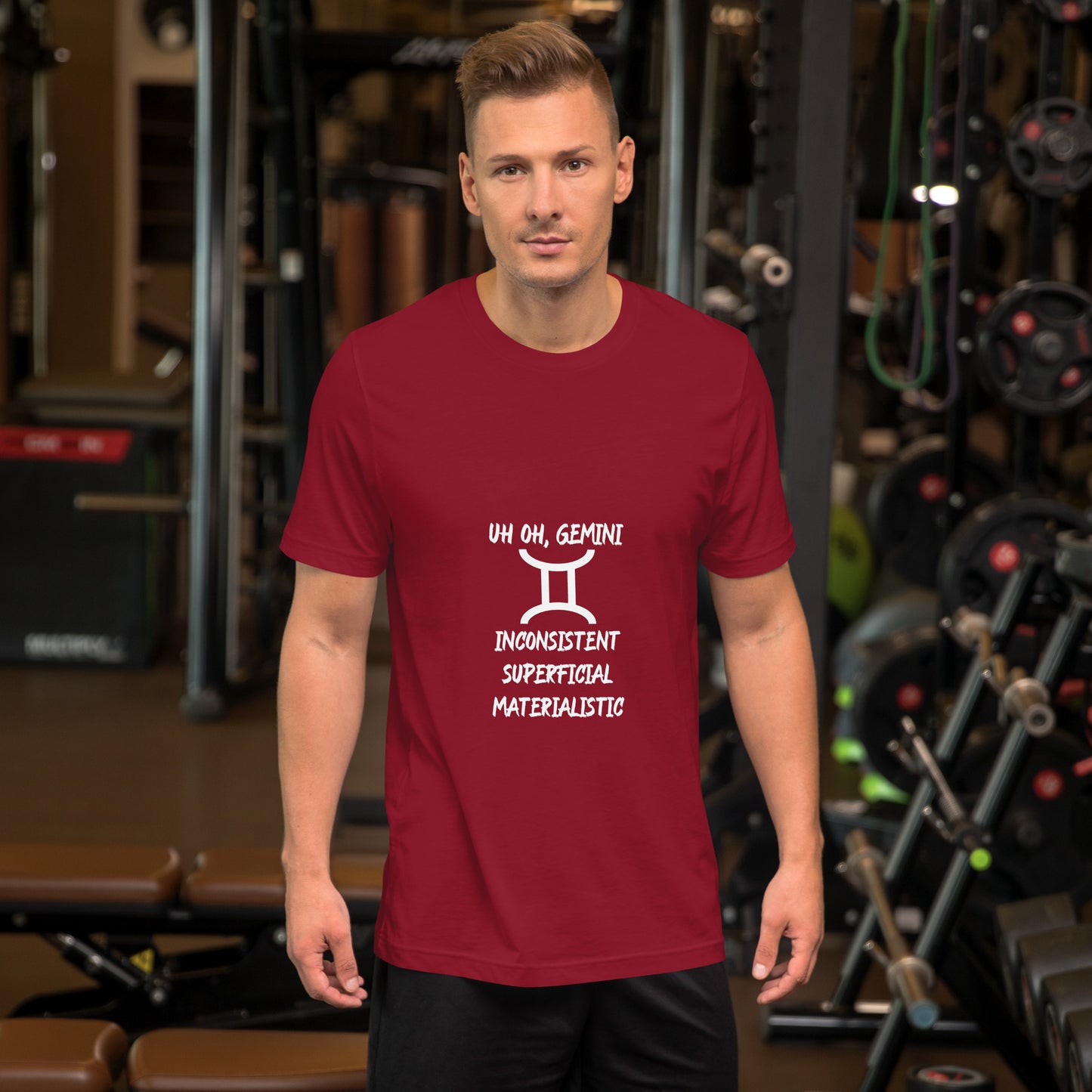 “Uh Oh, Gemini” Unisex T-Shirt