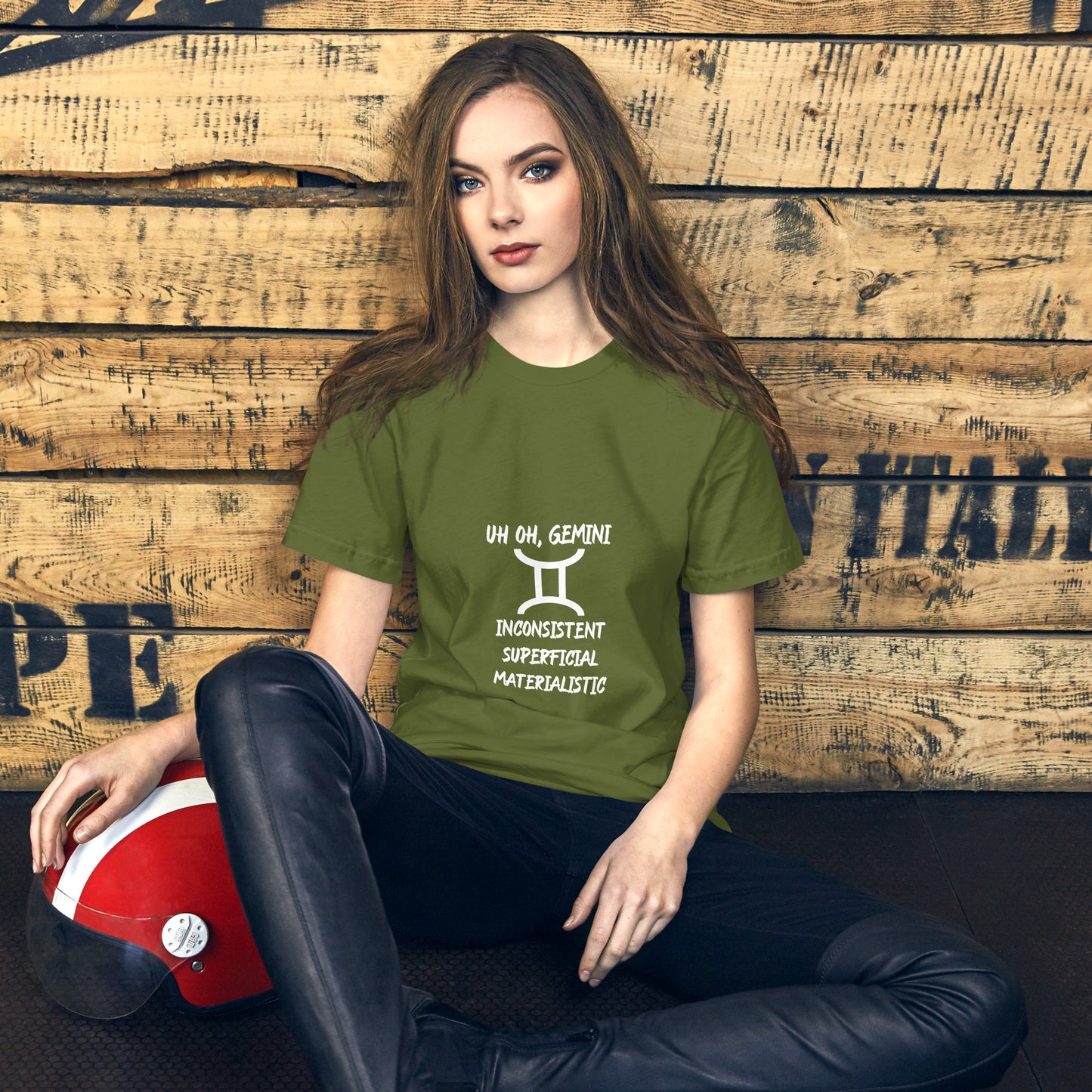 “Uh Oh, Gemini” Unisex T-Shirt