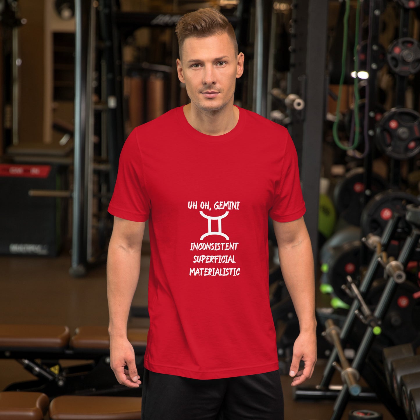“Uh Oh, Gemini” Unisex T-Shirt