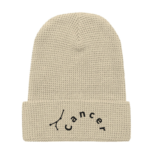 “Cancer” Waffle Beanie