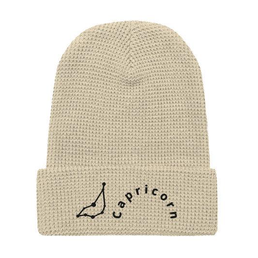 “Capricorn” Waffle Beanie