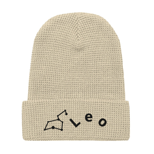 “Leo” Waffle Beanie