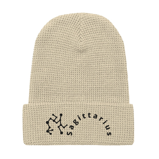 “Sagittarius” Waffle Beanie