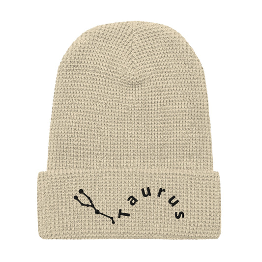 “Taurus” Waffle Beanie