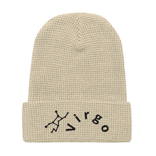 “Virgo” Waffle Beanie