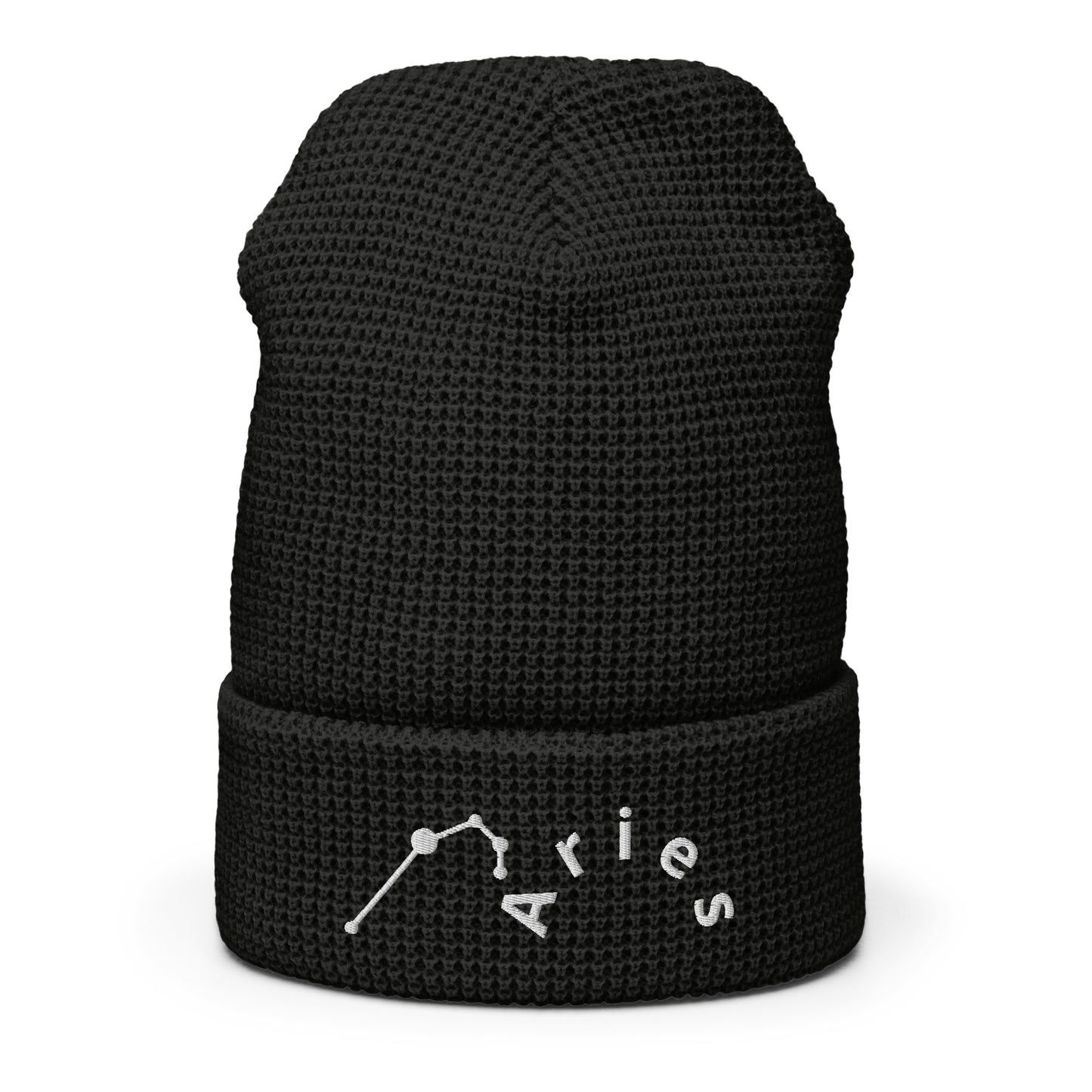 “Aries” Waffle Beanie